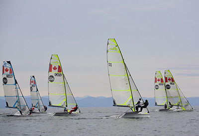 Sail Canada partners with the Canadian Armed Forces at HMCS Quadra in Comox BC for the Tokyo Olympic Games