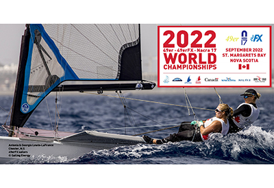 Nova Scotia 2022: 49er, 49erFX and Nacra 17 World Sailing Championships