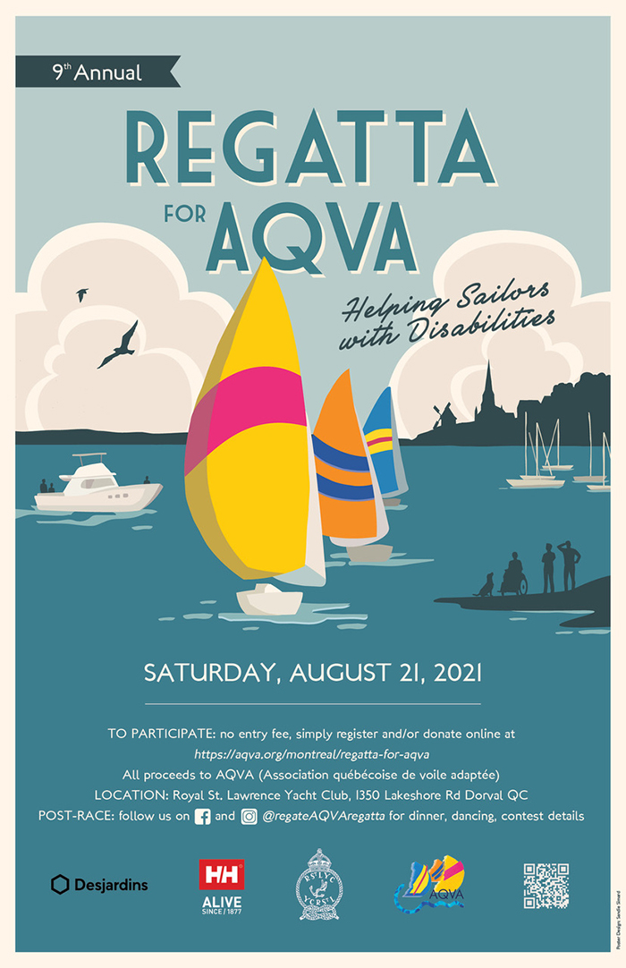 AQVA Regatta 2021 Poster