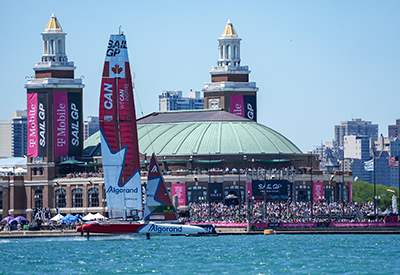 Canada Sail GP Earns 2nd in Chicago
