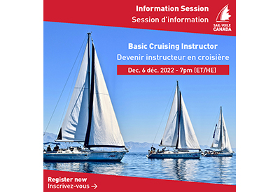 Sail Canada Basic Cruising Instructor Information Session