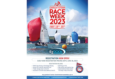 SinC Charlottetown Race Week 2023 Flyer 400