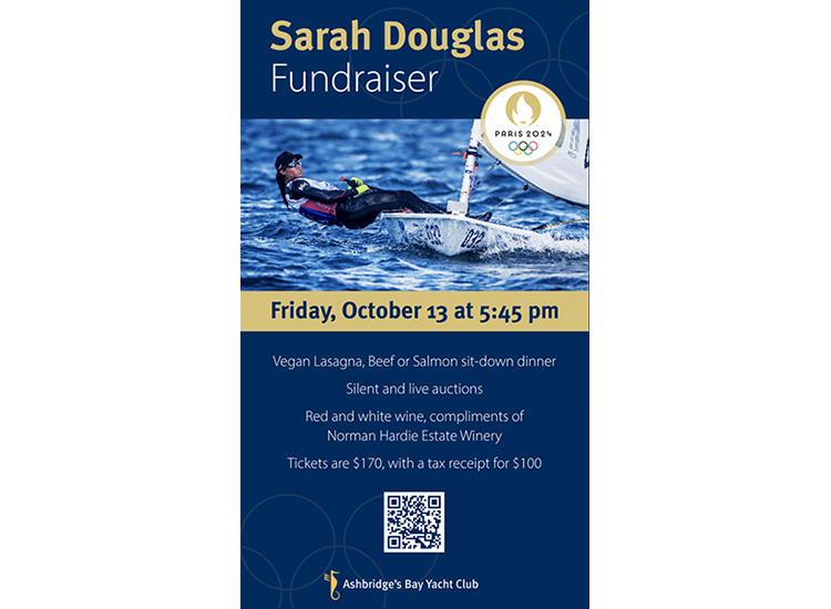 SinC Sarah Douglas Fundraiser Poster