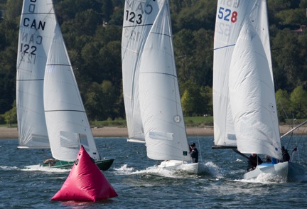 Four Nations Compete in Sailing Round Robin on English Bay