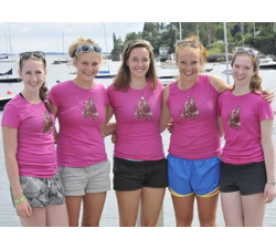 Crew of Teenage Girls Tackle Chester RW with Confidence and Great Fun