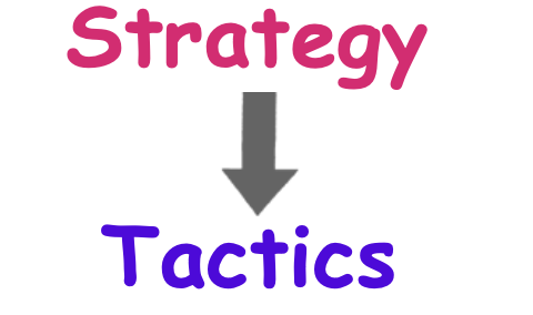 Strategy over Tactics