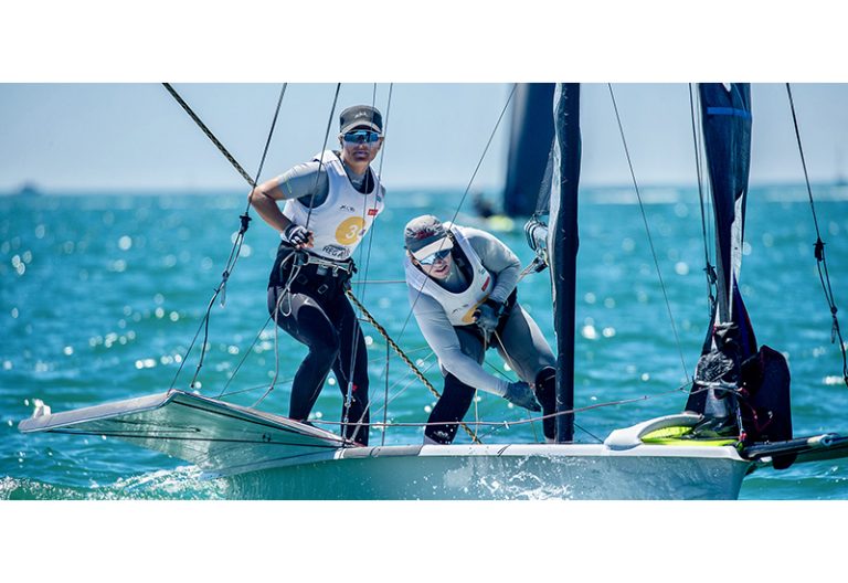 Lewin-LaFrance Sisters 8th at the 49erFX European Championship