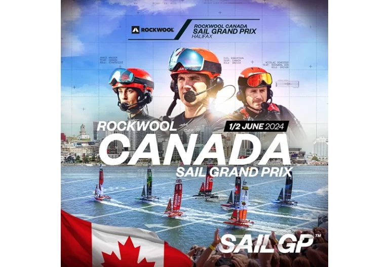 Sail NS Shares Community-Wide: Welcome to ROCKWOOL Canada SailGP
