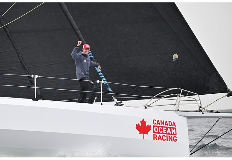 Scott Shawyer, the First Canadian to Finish the New York Vendée Race