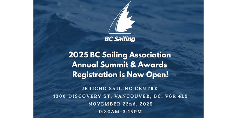 BC Sailing Summit This Weekend